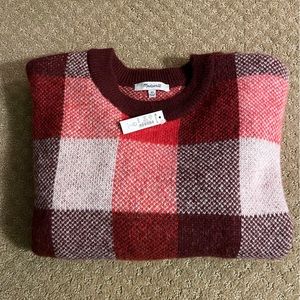🌺Madewell women’s checkered sweater.